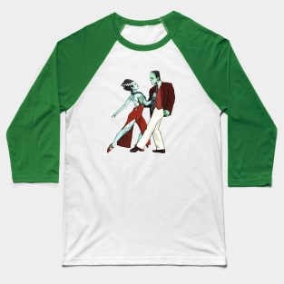 The Frankenstein Tango Baseball T-Shirt